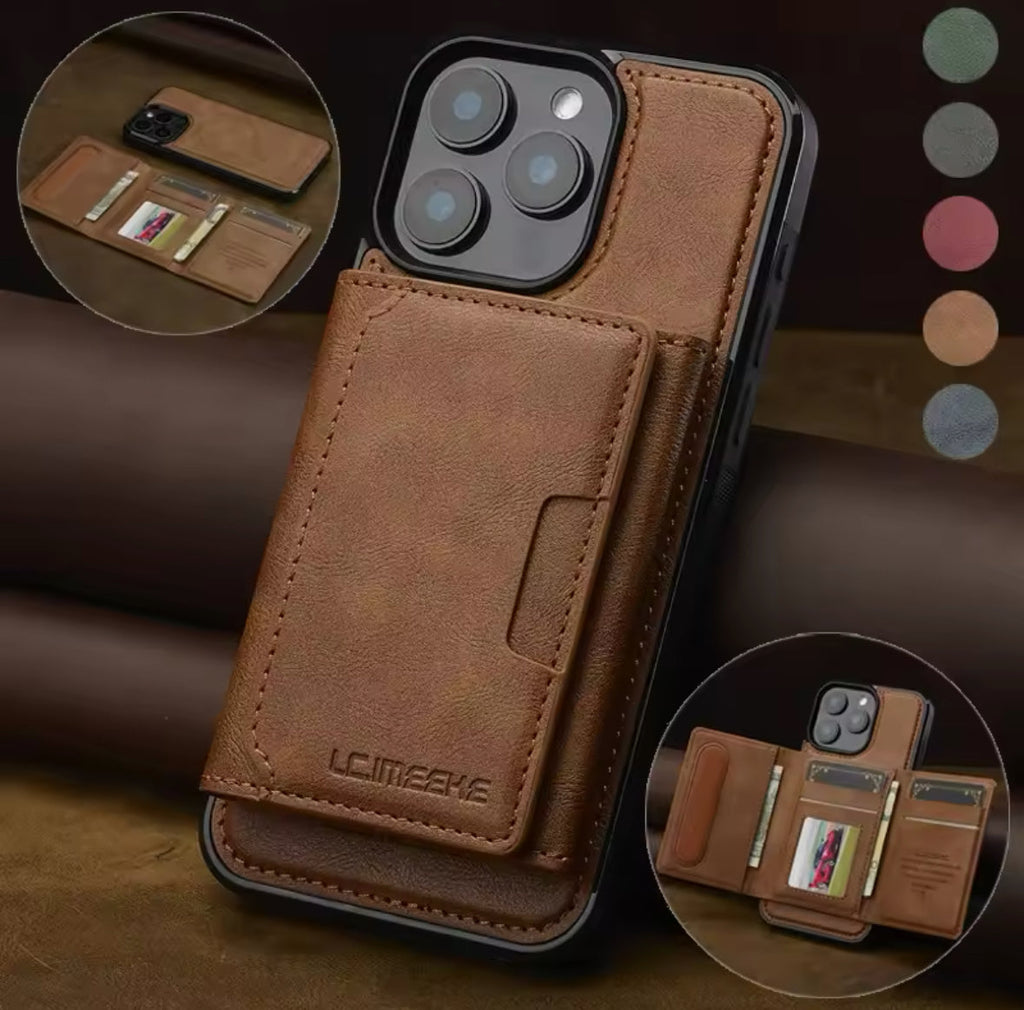 iPhone Case with Detachable Wallet