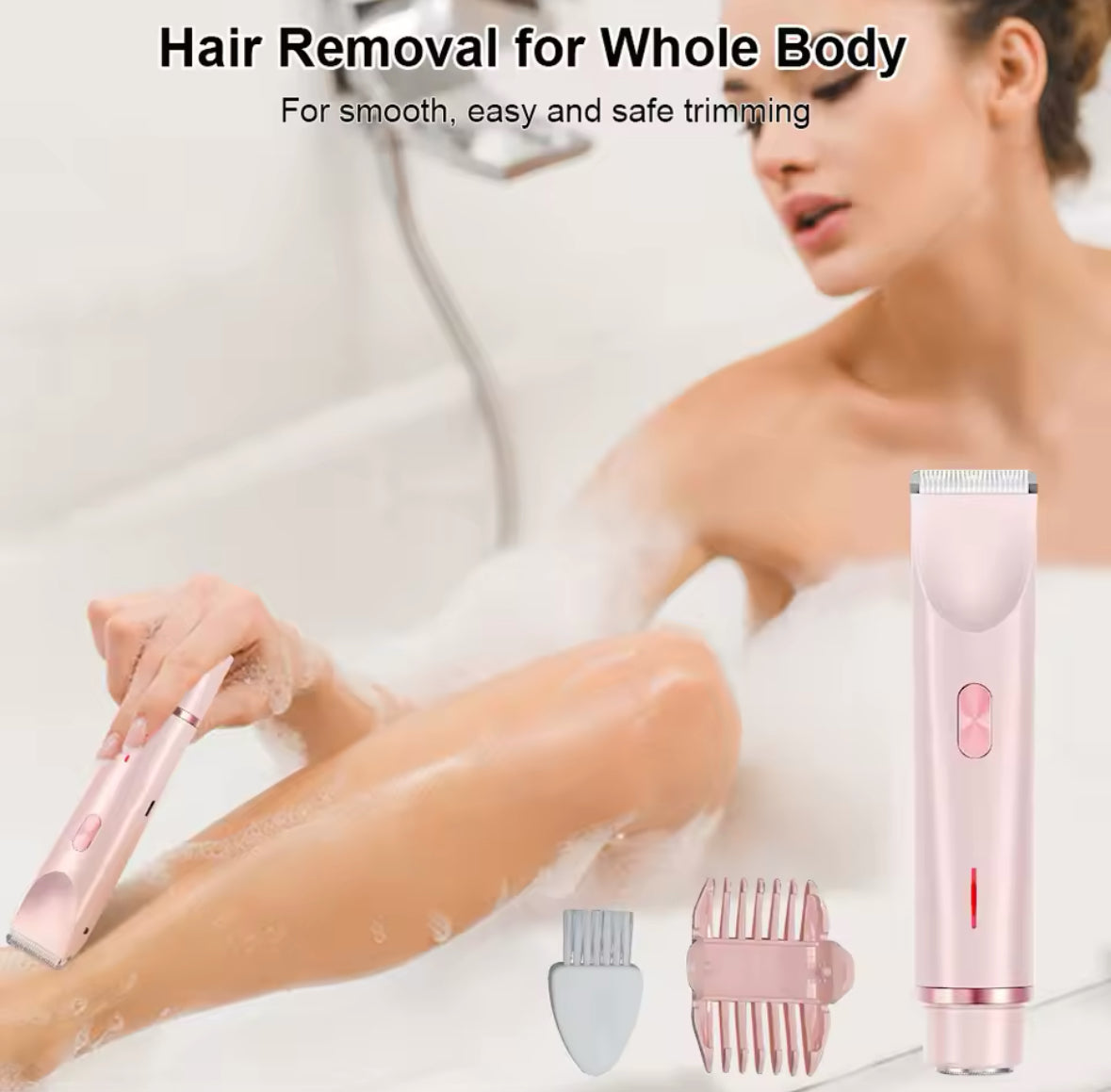Dual-Head 2-in-1 Full Body Shaver