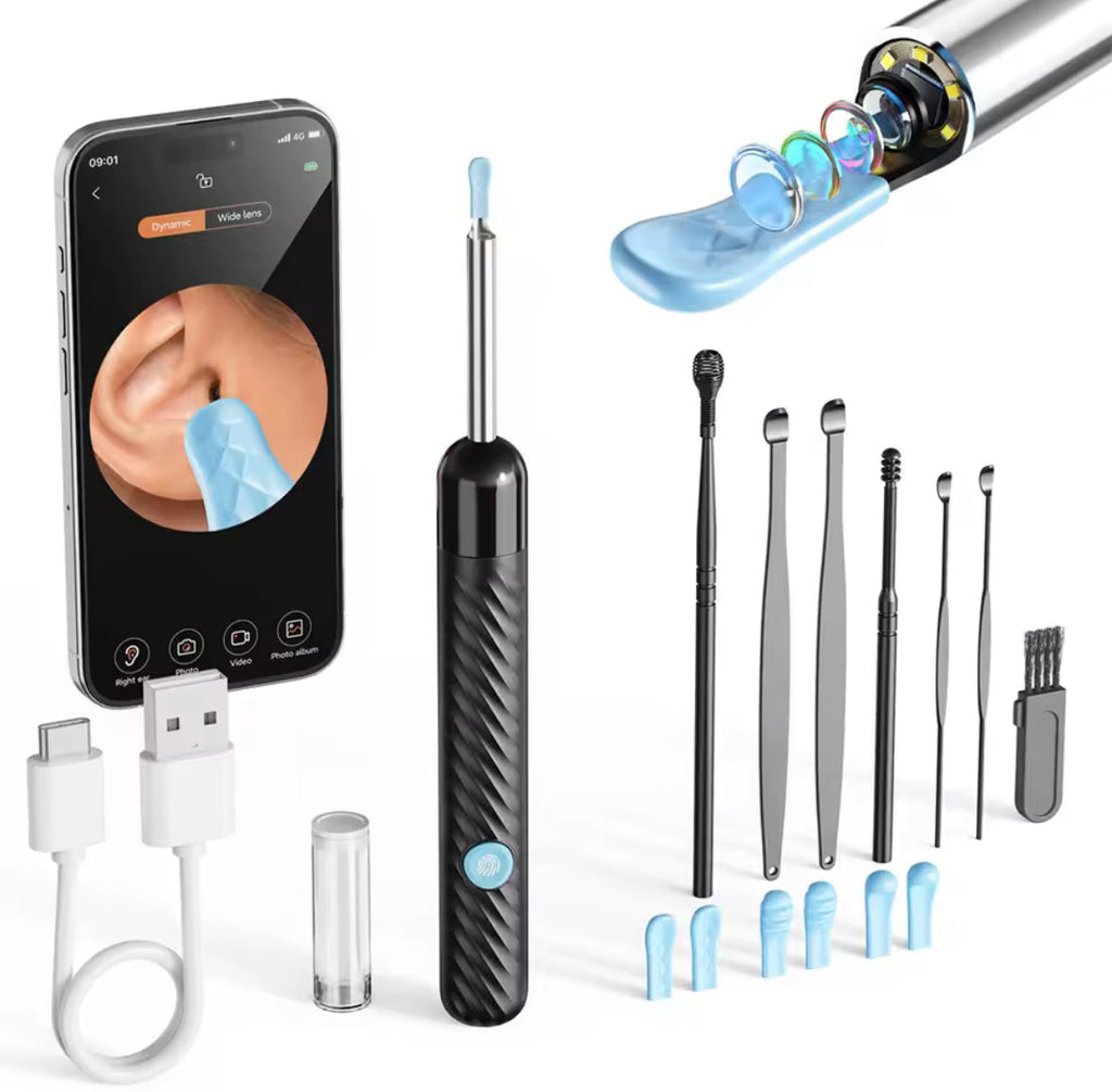 Electric Ear Cleaning Set with HD Camera