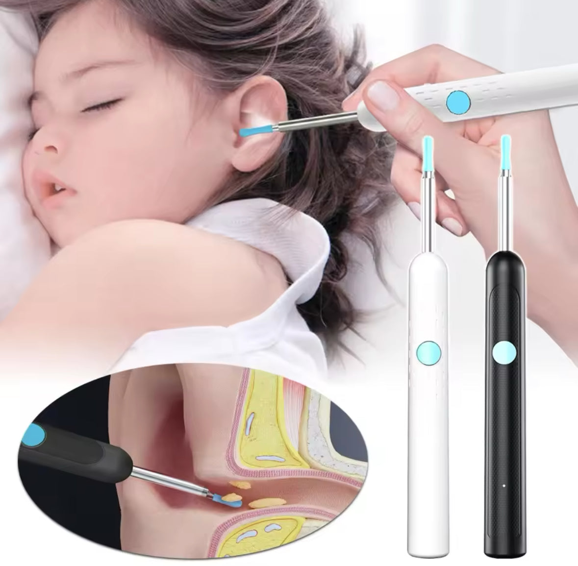 Electric Ear Cleaning Set with HD Camera