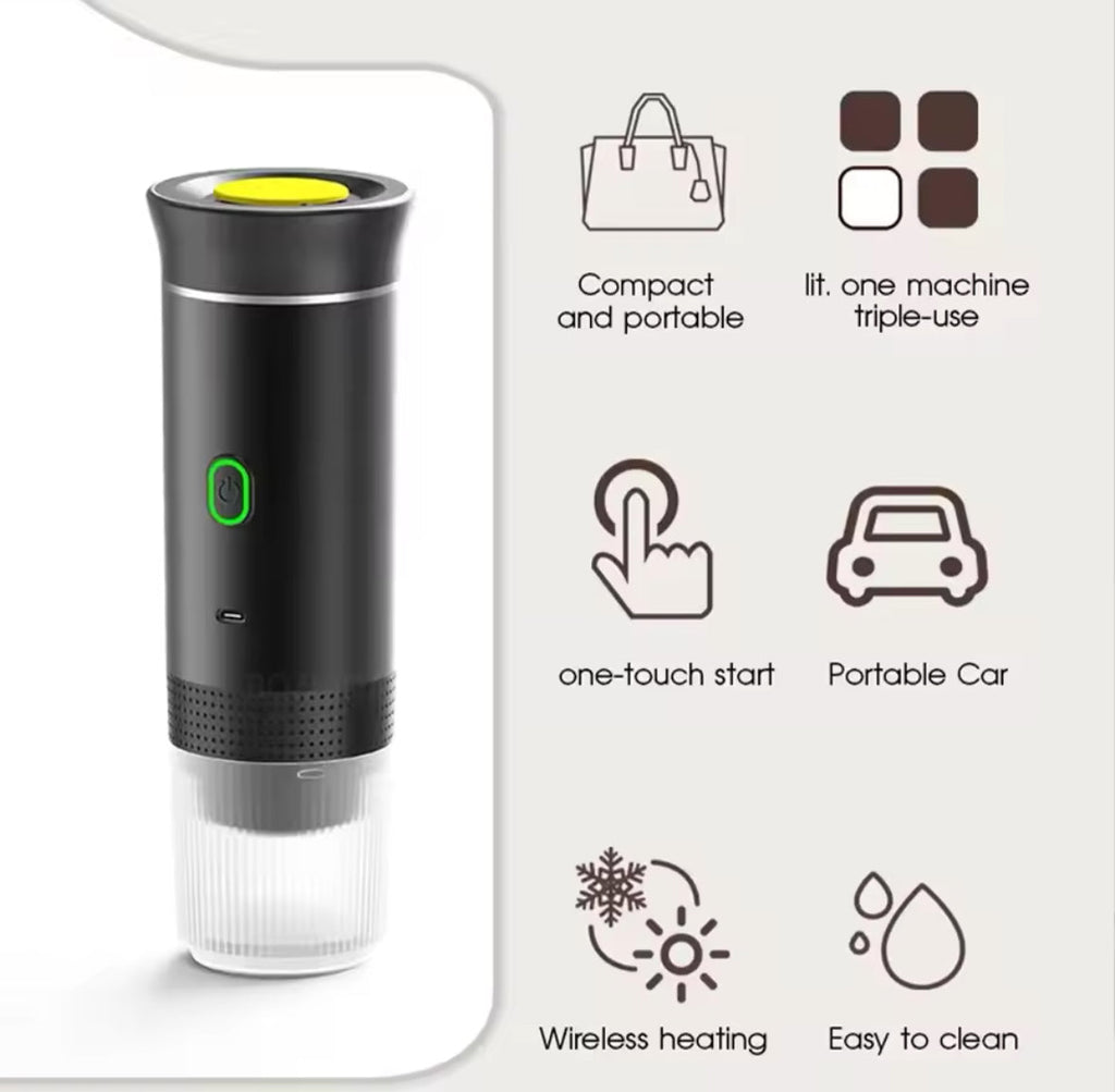 Mobile Espresso Machine with Heating Function