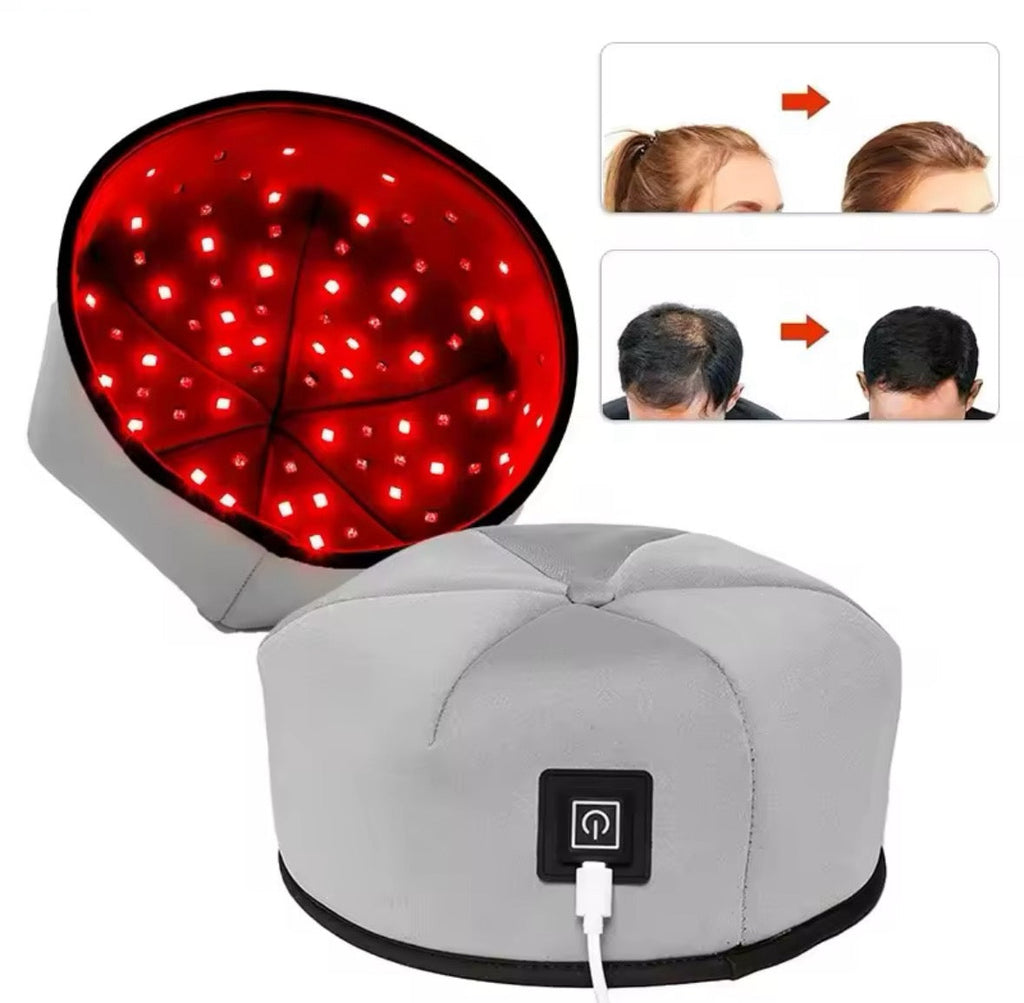 Haar Wachstums Rotlicht Therapie LED Kappe